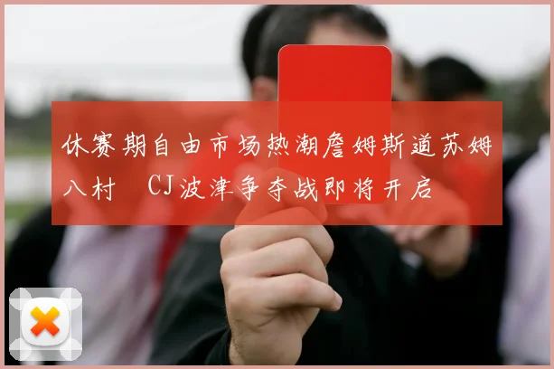 休赛期自由市场热潮詹姆斯道苏姆八村塁CJ波津争夺战即将开启